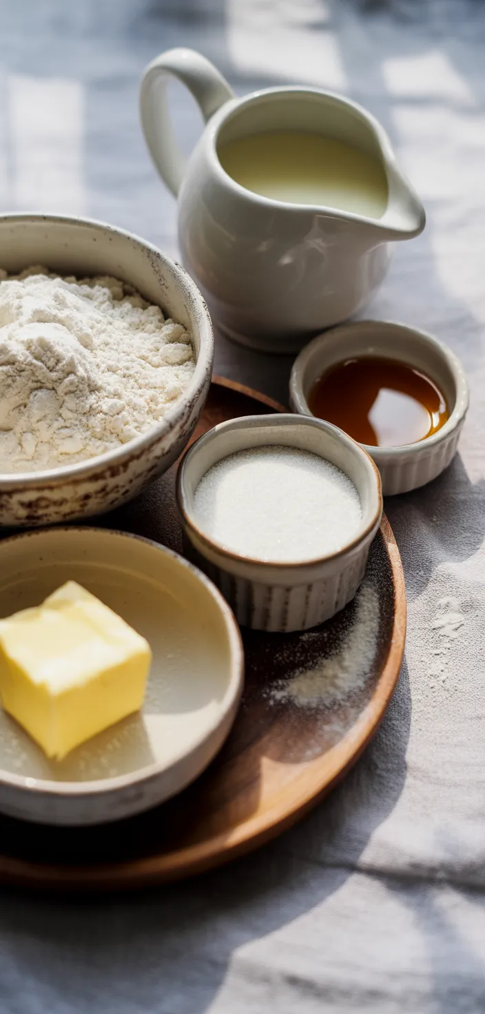 Ingredients photo for Perfect Fluffy Pancake Recipe