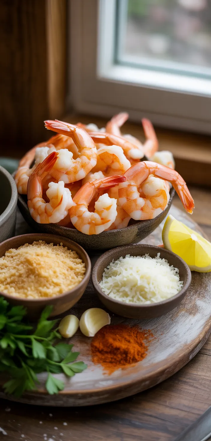 Ingredients photo for Magic Crispy Baked Shrimp Recipe