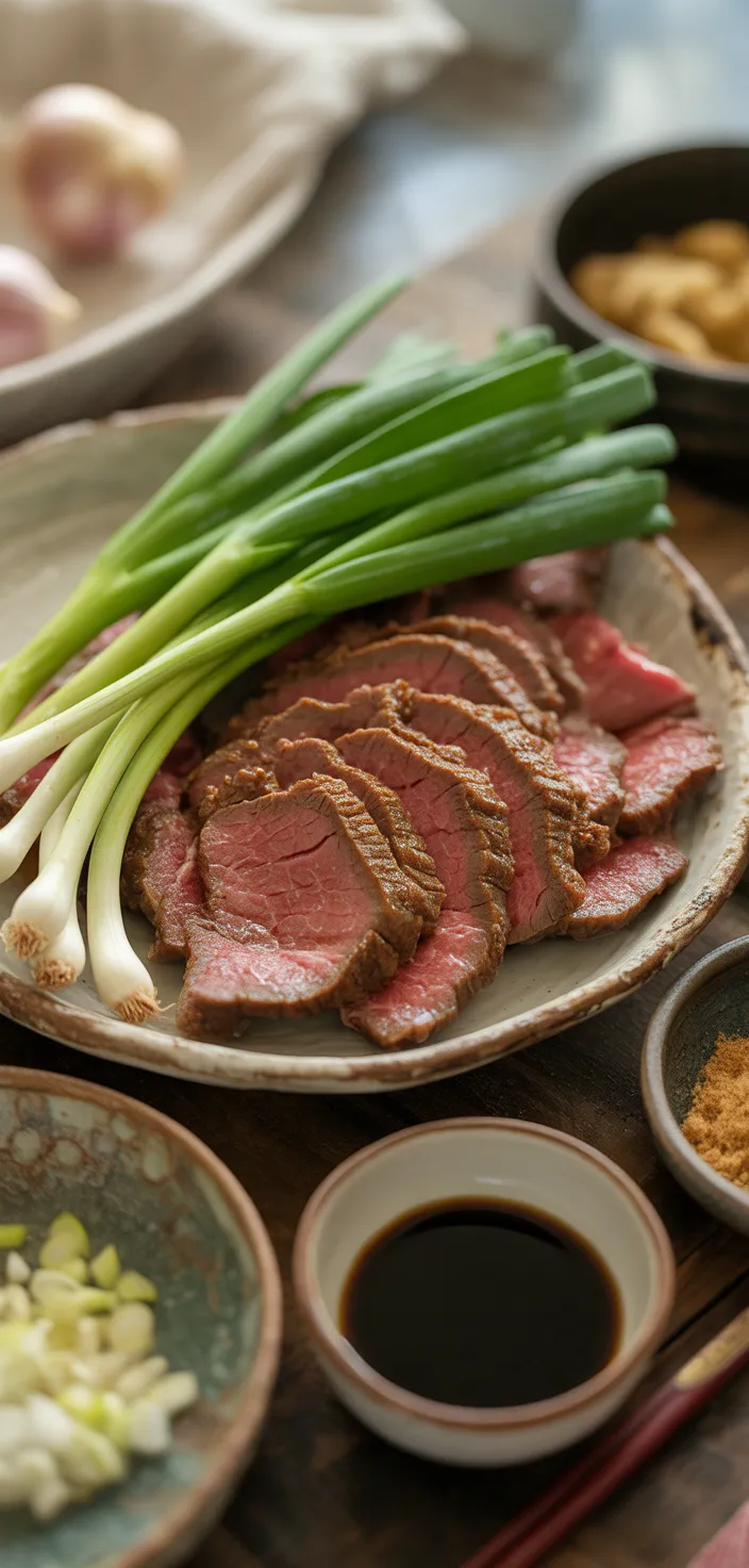 Ingredients photo for Mongolian Beef Recipe