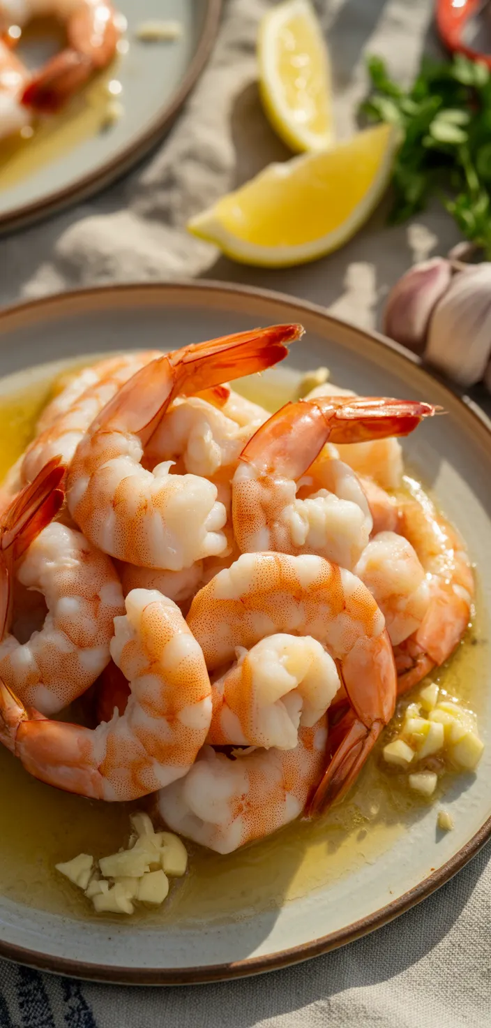 Ingredients photo for Quick & Easy Garlic Butter Shrimp Recipe