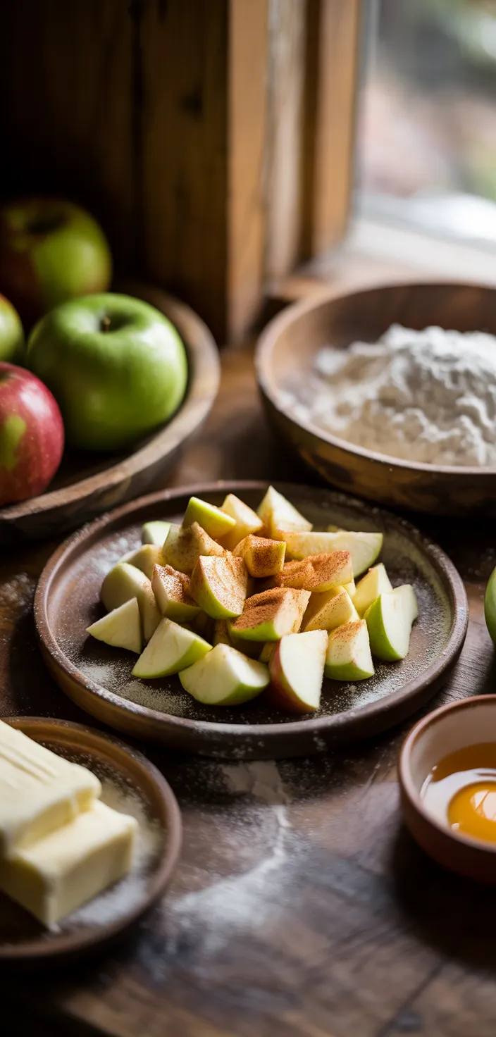 Ingredients photo for Apple Turnovers Recipe