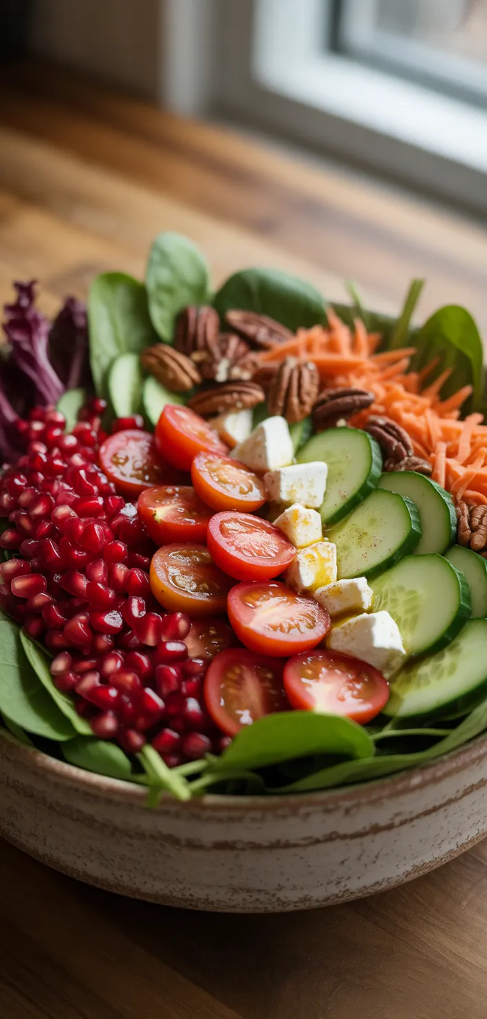 Ingredients photo for Delicious Christmas Salad With Honey Mustard Dressing Recipe