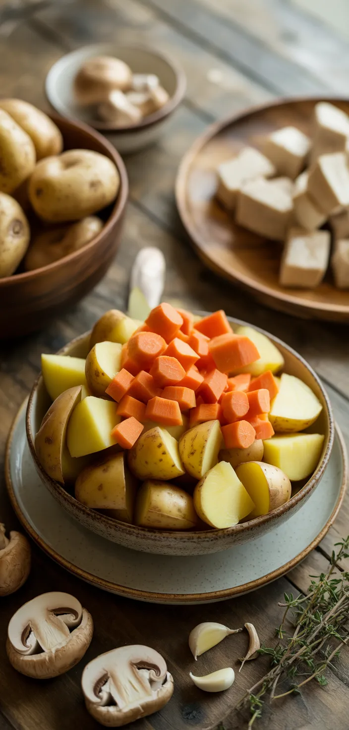 Ingredients photo for Vegan Irish Stew Recipe