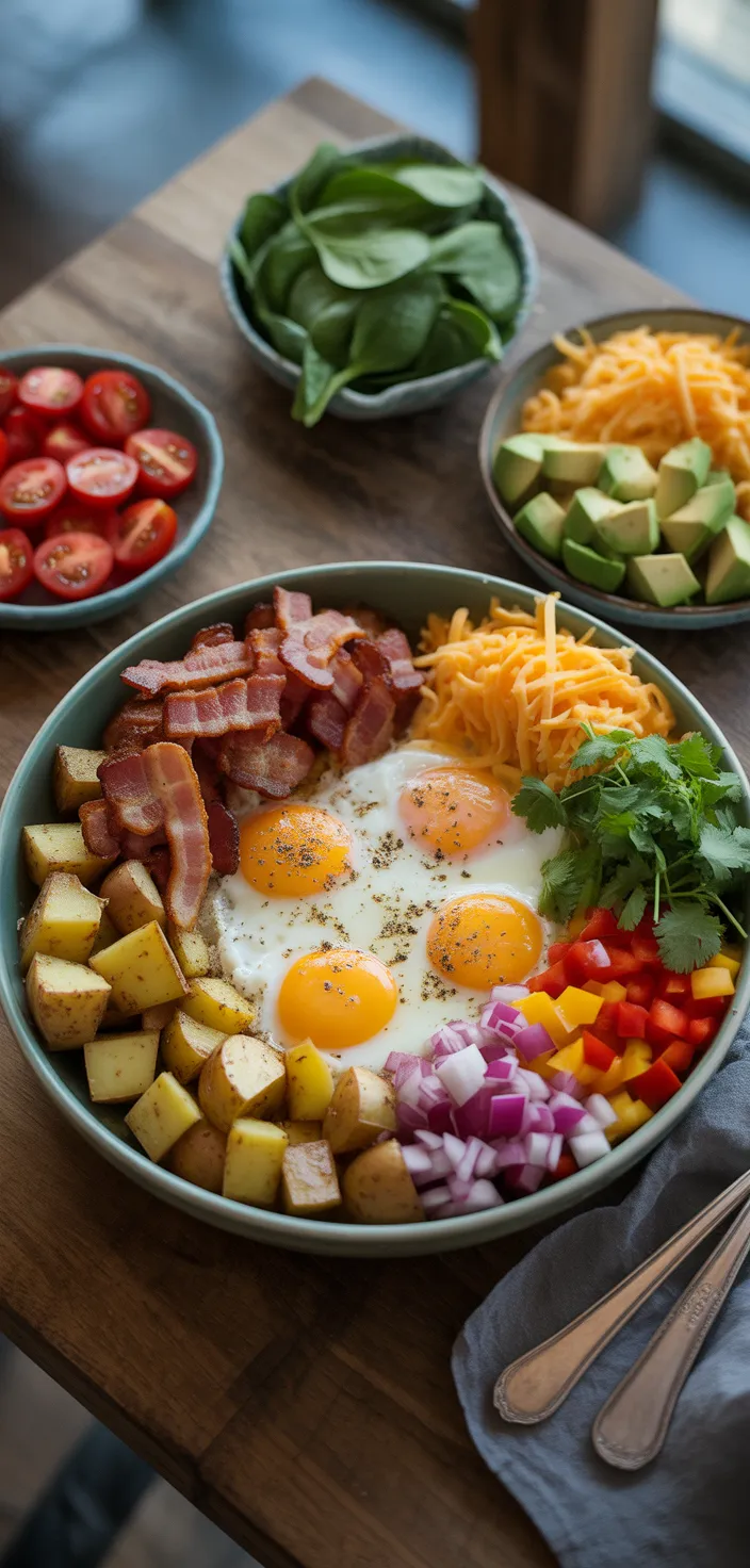 Ingredients photo for Loaded Breakfast Bowl Recipe
