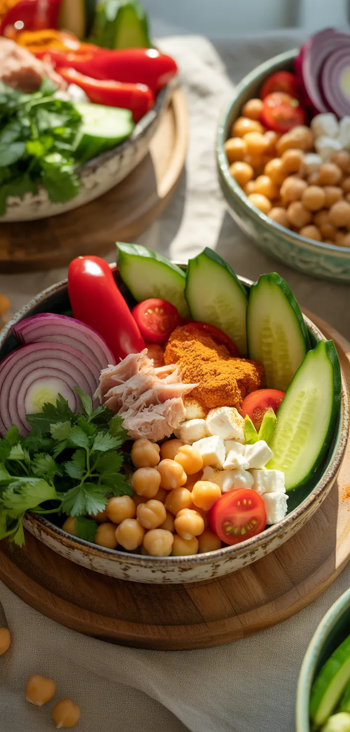 Ingredients photo for Chickpea Salad Recipe